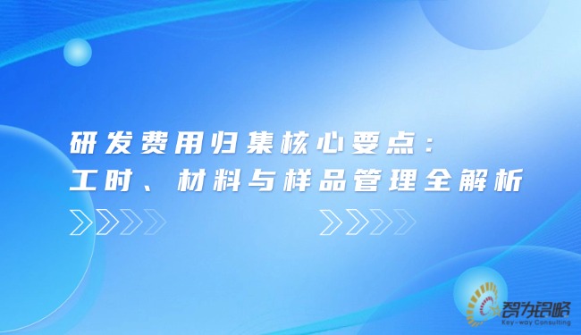 研發(fā)費(fèi)用歸集核心要點(diǎn)：工時(shí)、材料與樣品管理全解析.jpg